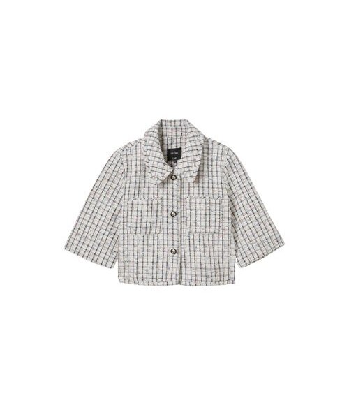 LAP（ラップ）の「マルチツイードジャケット AQ1WJ268（その他アウター・レディース・アイボリー・SMALL/MEDIUM）」の6枚目の写真