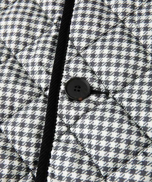 LOGEMENT DE CLAIRE(ロジュモンドクレール)の「【Gymphlex/ジムフレックス】QUILT DOWN COLLARLESS COAT(ダウンジャケット/コート・レディース・チェック・FREE)」の7枚目の写真