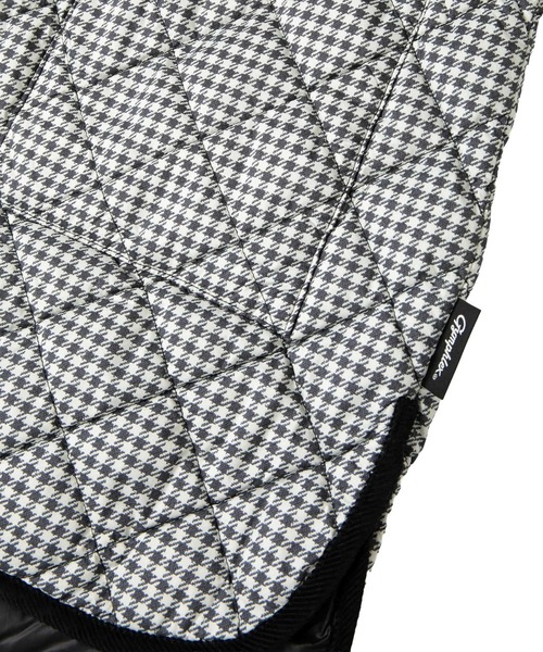 LOGEMENT DE CLAIRE(ロジュモンドクレール)の「【Gymphlex/ジムフレックス】QUILT DOWN COLLARLESS COAT(ダウンジャケット/コート・レディース・チェック・FREE)」の8枚目の写真