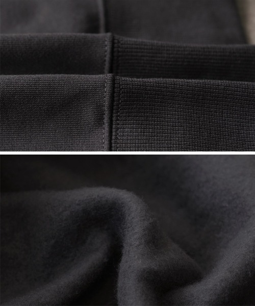 reca（レカ）の「お散歩フレンズ裏起毛スウェット（スウェット・レディース・チャコールグレー/ダークブラウン/キナリ・FREE）」の18枚目の写真