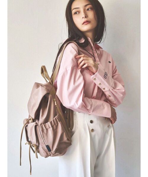 POLO BCS(ポロ ビーシーエス)の「【POLO BCSコラボ】オーバーシャツ(シャツ/ブラウス・レディース・ピンク/ライトブルー/グレー/オフホワイト/ブルー・MEDIUM)」の17枚目の写真