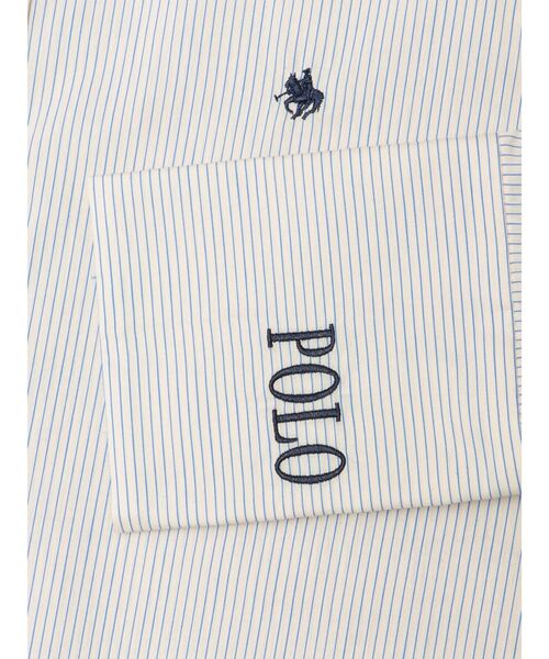 POLO BCS(ポロ ビーシーエス)の「【POLO BCSコラボ】オーバーシャツ(シャツ/ブラウス・レディース・ピンク/ライトブルー/グレー/オフホワイト/ブルー・MEDIUM)」の14枚目の写真