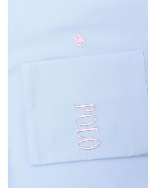 POLO BCS(ポロ ビーシーエス)の「【POLO BCSコラボ】オーバーシャツ(シャツ/ブラウス・レディース・ピンク/ライトブルー/グレー/オフホワイト/ブルー・MEDIUM)」の15枚目の写真