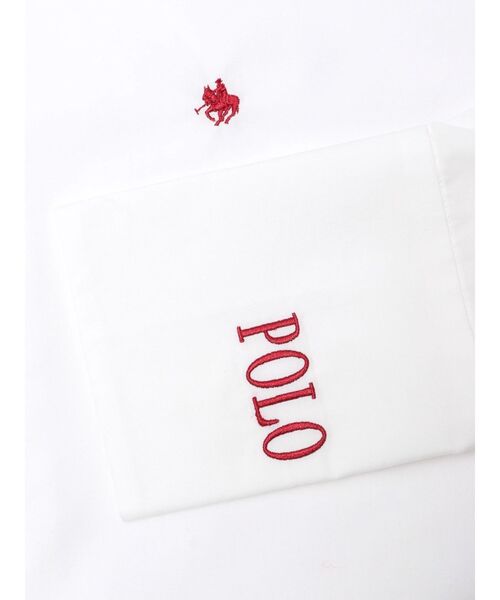 POLO BCS(ポロ ビーシーエス)の「【POLO BCSコラボ】オーバーシャツ(シャツ/ブラウス・レディース・ピンク/ライトブルー/グレー/オフホワイト/ブルー・MEDIUM)」の16枚目の写真