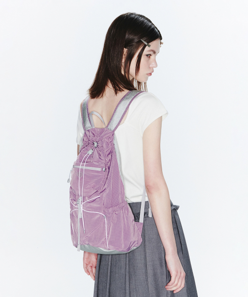 FENNEC（フェネック）の「AIRY POCKET BACKPACK - PURPLE（バックパック/リュック・レディース・その他・FREE）」の2枚目の写真