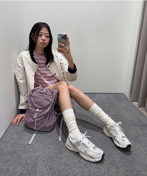 FENNEC（フェネック）の「AIRY POCKET BACKPACK - PURPLE（バックパック/リュック・レディース・その他・FREE）」の10枚目の写真