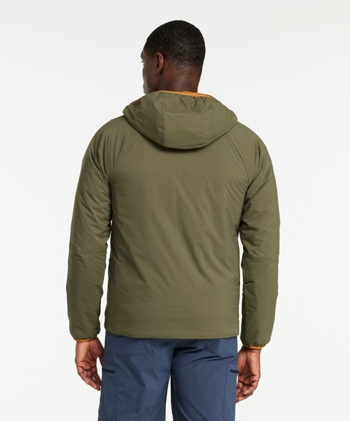 L.L.Bean（エルエルビーン）の「プリマロフト・パッカウェイ・エアー・フーディ 米国フィット・レギュラー（ナイロンジャケット・メンズ・ブラック/カーキオリーブ/ブルー系・SMALL/LARGE/MEDIUM）」の17枚目の写真