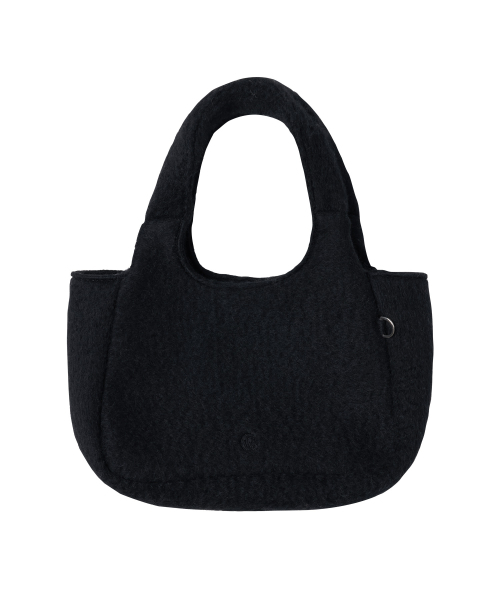 VANONE ATELIER（バノンアトリエ）の「B3011 モンマルトルウールバッグ_ブラック（トートバッグ・レディース・ブラック・ONE）」の2枚目の写真