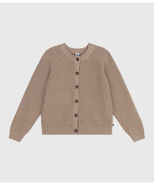 PETIT BATEAU（プチバトー）の「カーディガン（カーディガン/ボレロ・レディース・ブラウン・XX-SMALL/X-SMALL/SMALL/MEDIUM）」の5枚目の写真