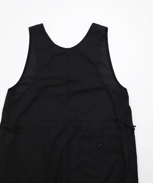Brocante（ブロカント）の「[Brocante / ブロカント] 高密度ウェザー デフォルメサロペット（サロペット/オーバーオール・レディース・ブラック・2）」の14枚目の写真