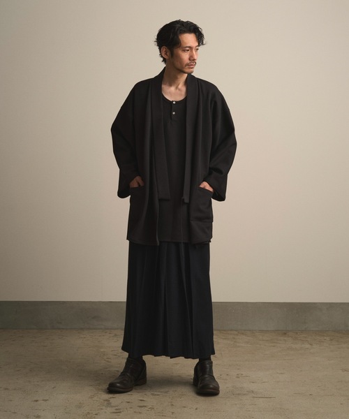和ROBE(ワローブ)の「和ROBE / WOOL CORDURA EASY HAKAMA(その他パンツ・メンズ・オリーブ/ダークネイビー・2/3)」の11枚目の写真