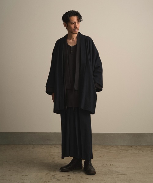 和ROBE(ワローブ)の「和ROBE / WOOL CORDURA EASY HAKAMA(その他パンツ・メンズ・オリーブ/ダークネイビー・2/3)」の13枚目の写真