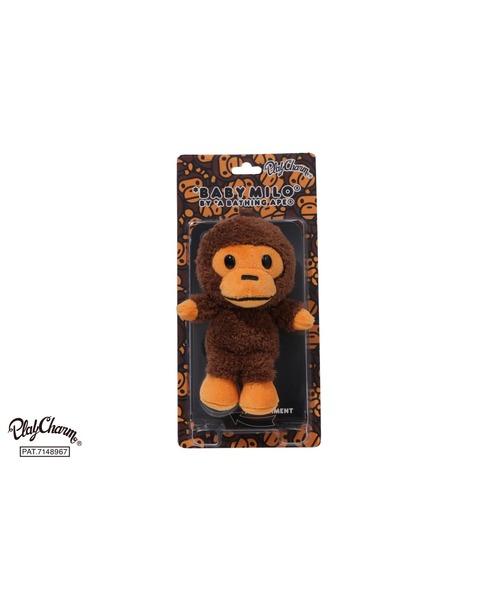 A BATHING APE（アベイシングエイプ）の「BABY MILO PLAY CHARM（スマホグッズ・メンズ・ブラウン・FREE）」の5枚目の写真
