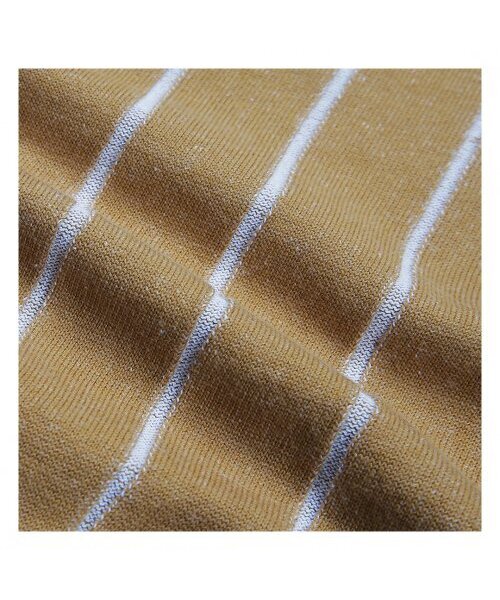 sortie(ソルティ)の「Reverse Combination Polo Knit (Mustard)(ニット/セーター・メンズ・その他・X-LARGE/MEDIUM/LARGE)」の5枚目の写真