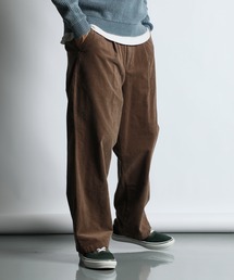 The DUFFER of ST.GEORGE | MOLESKIN EASY WIDE PANTS：モールスキン ワンタック イージーワイドパンツ(その他パンツ)