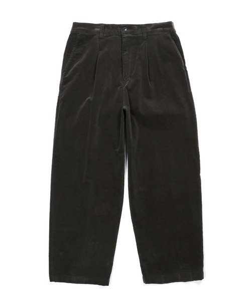 The DUFFER of ST.GEORGE(ザダファーオブセントジョージ)の「MOLESKIN EASY WIDE PANTS:モールスキン ワンタック イージーワイドパンツ(その他パンツ・メンズ・チャコールグレー/ブラウン・X-LARGE/LARGE/MEDIUM/SMALL)」の7枚目の写真