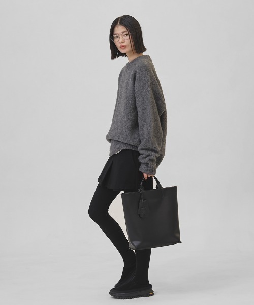 TODAYFUL（トゥデイフル）の「Brushed Over Knit（ニット/セーター・レディース・チャコールグレー/オリーブ/ピンクベージュ・FREE）」の10枚目の写真