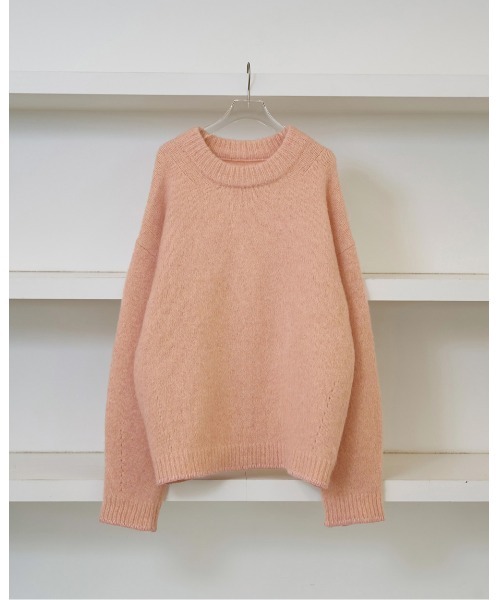 TODAYFUL Brushed Over Knit ピンクベージュ　今期秋冬 セール】Brushed Over Knit（ニット/セーター）｜TODAYFUL（トゥデイ