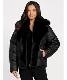 Guess | MARCIANO ESTELLA Padded Jacket With Fur ジャケット アウター (その他アウター)