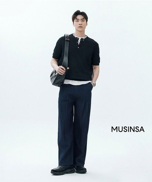 LMOOD(エルムード)の「マッスルボーイ ロゴ ハーフスリーブ Tシャツ ホワイト(Tシャツ/カットソー・メンズ・その他・44/46/48)」の2枚目の写真
