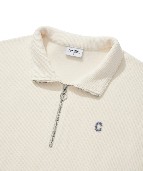 COVERNAT(カバーナット)の「スモールCロゴコーデュロイハーフジップ(その他トップス・レディース・その他・MEDIUM/X-SMALL/SMALL/LARGE/X-LARGE)」の5枚目の写真