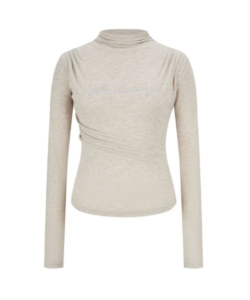 AND bijou high neck tops（Tシャツ/カットソー）｜andwang