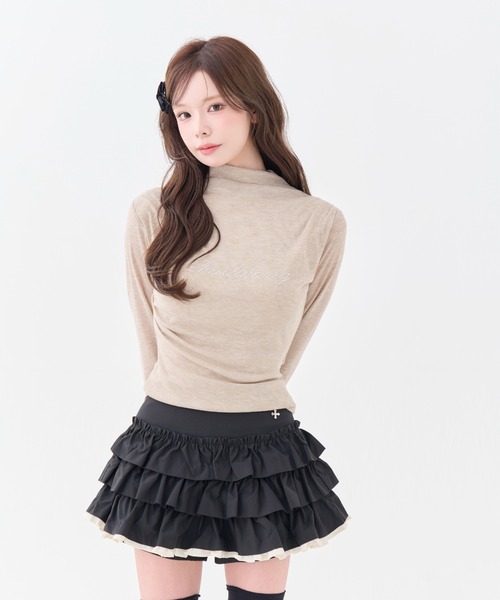 う*み様 andwang AND bijou high neck tops ベー AND bijou high neck tops（Tシャツ/カットソー）｜andwang
