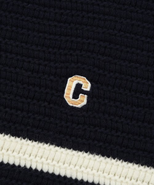 COVERNAT(カバーナット)の「ツートンストライプクルーネックニットネイビー(ニット/セーター・レディース・その他・LARGE/MEDIUM/SMALL/X-LARGE)」の4枚目の写真