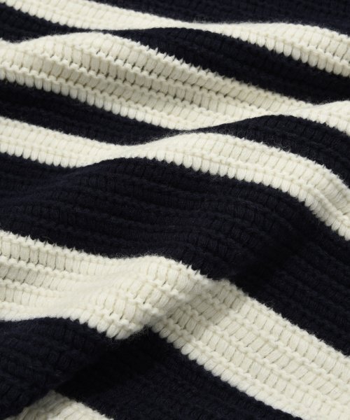 COVERNAT(カバーナット)の「ツートンストライプクルーネックニットネイビー(ニット/セーター・レディース・その他・LARGE/MEDIUM/SMALL/X-LARGE)」の6枚目の写真