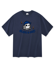 エンゴースト 半袖Tシャツ ネイビー