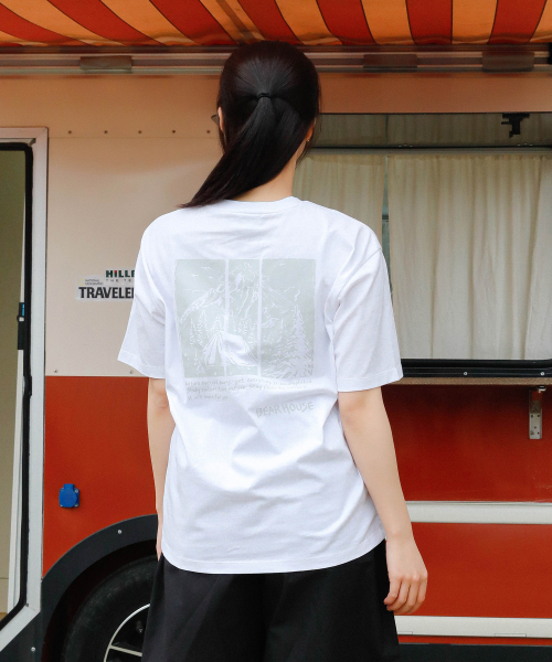 BEARHOUSE(ベアハウス)の「コマ(Coma) キャンピングT_OW(Tシャツ/カットソー・レディース・その他・SMALL/LARGE/X-LARGE)」の3枚目の写真