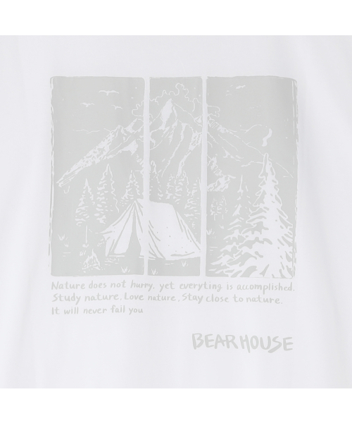 BEARHOUSE(ベアハウス)の「コマ(Coma) キャンピングT_OW(Tシャツ/カットソー・レディース・その他・SMALL/LARGE/X-LARGE)」の6枚目の写真