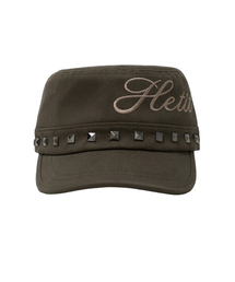 HETIT（ヘティ）の「スタッズミリタリーキャップ（カーキ）（キャップ）」