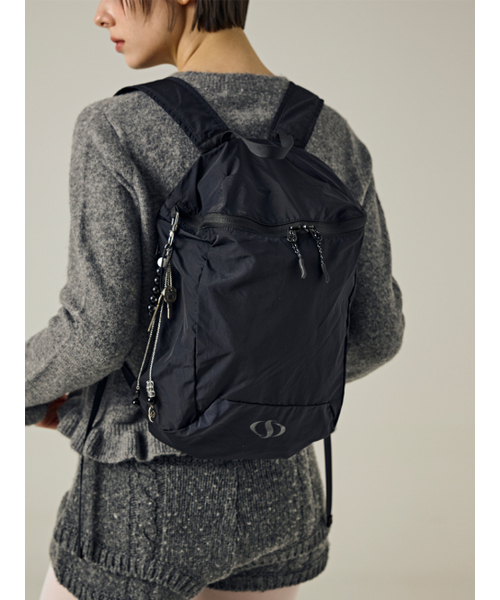 Salad bowls（サラダボール）の「500 Lip Light Backpack [BLACK]（バックパック/リュック・レディース・ブラック・FREE）」の7枚目の写真