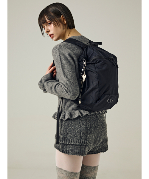 Salad bowls（サラダボール）の「500 Lip Light Backpack [BLACK]（バックパック/リュック・レディース・ブラック・FREE）」の9枚目の写真