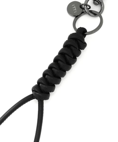 ITTI(イッチ)の「ITTI/イッチ/CRISTY SNAKE KNOT CHARM BK / STCOW(キーホルダー・メンズ・ブラック・F)」の3枚目の写真