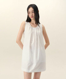 LIE MEQUE（リメーク）の「オープンバックスリーブレスドレスホワイト（ワンピース）」