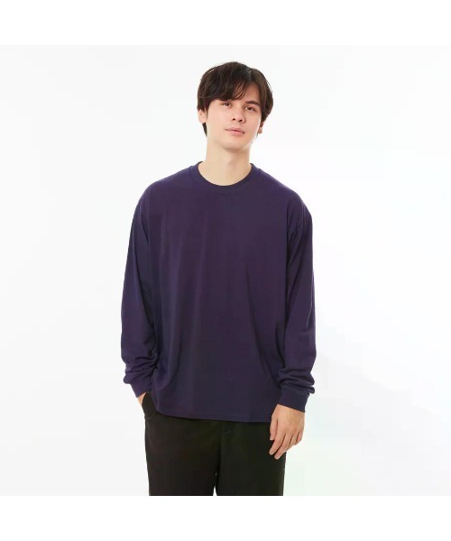 GOAT(ゴート)の「GOAT / LONG SLEEVE TEE 7oz(Tシャツ/カットソー・メンズ・ブラック/アーミー/ホワイト/レッド/シルバーグレー/ヘザーグレー/アッシュ/ネイビー/ダークグレー・XS/XL/S/M/L)」の8枚目の写真