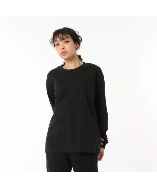 GOAT(ゴート)の「GOAT / LONG SLEEVE TEE 7oz(Tシャツ/カットソー・メンズ・ブラック/アーミー/ホワイト/レッド/シルバーグレー/ヘザーグレー/アッシュ/ネイビー/ダークグレー・XS/XL/S/M/L)」の2枚目の写真