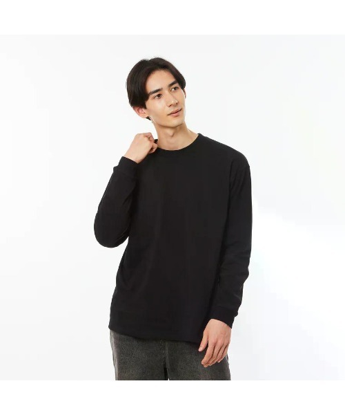 GOAT(ゴート)の「GOAT / LONG SLEEVE TEE 7oz(Tシャツ/カットソー・メンズ・ブラック/アーミー/ホワイト/レッド/シルバーグレー/ヘザーグレー/アッシュ/ネイビー/ダークグレー・XS/XL/S/M/L)」の21枚目の写真