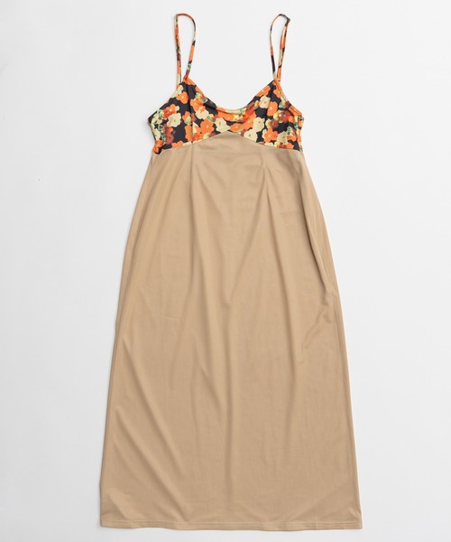 MAISON SPECIAL（メゾンスペシャル）の「Flower Camisole Dress/ブラーフラワーキャミワンピース（ワンピース・レディース・ブルー/オレンジ・36/38）」の15枚目の写真