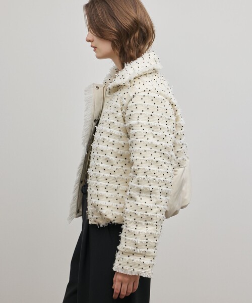 ツイードダウンジャケット（ダウンジャケット/コート）｜GRACE