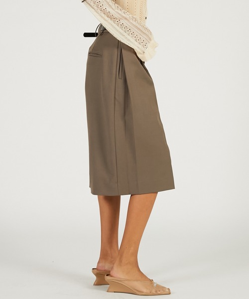 PRANK PROJECT（プランクプロジェクト）の「【2026Spring Pre-Order】ベルテッドハーフパンツ / Belted Half Pants（その他パンツ・レディース・チャコールグレー/モカ/ホワイト・36/38）」の18枚目の写真