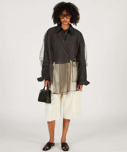 PRANK PROJECT（プランクプロジェクト）の「【2026Spring Pre-Order】ベルテッドハーフパンツ / Belted Half Pants（その他パンツ・レディース・チャコールグレー/モカ/ホワイト・36/38）」の4枚目の写真