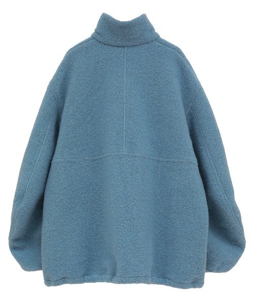 CLANE/クラネ】SLIVER HALF ZIP TOPS/ハーフジップトップス（Tシャツ