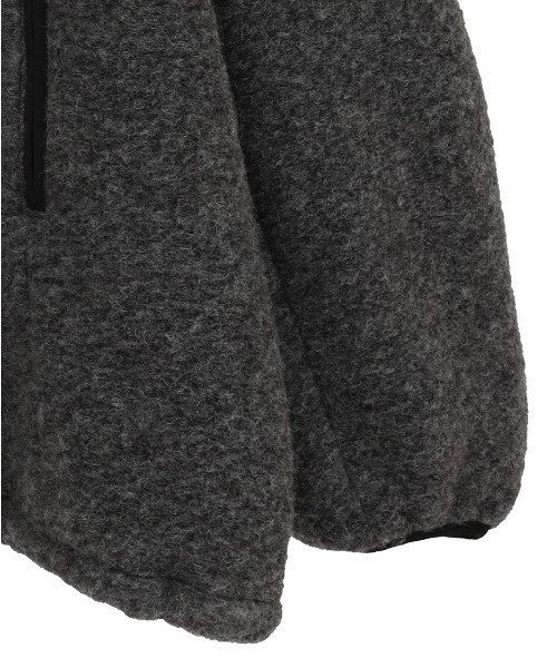 新品　CLANE SLIVER HALF ZIP TOPS CLANE - ハーフジップトップス - SLIVER HALF ZIP TOPS (IVORY