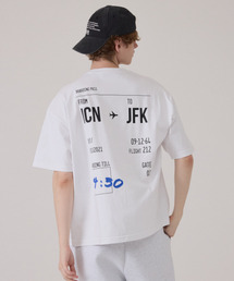 GET IT ON（ゲットイットオン）の「トラベルオーバーサイズ半袖Tシャツ_Action(行動)（Tシャツ/カットソー）」