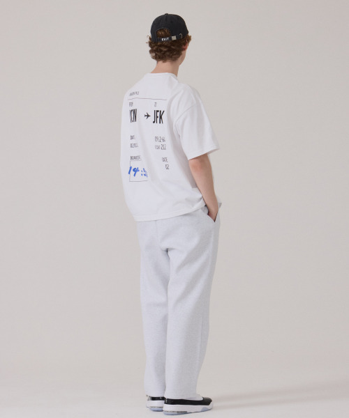 GET IT ON（ゲットイットオン）の「トラベルオーバーサイズ半袖Tシャツ_Action(行動)（Tシャツ/カットソー・レディース・ホワイト・FREE）」の6枚目の写真