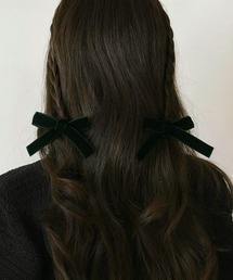 Vini（ヴィニ）の「リボン ヘアクリップ（ヘアピン）」