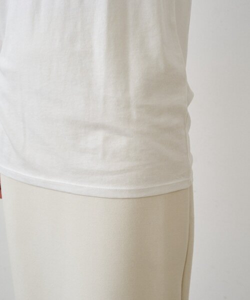 LOUNGEDRESS(ラウンジドレス)の「シアーカレッジロンT(Tシャツ/カットソー・レディース・オフホワイト・FREE)」の16枚目の写真